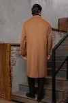 Пальто Adam Soul бежевое фото 3