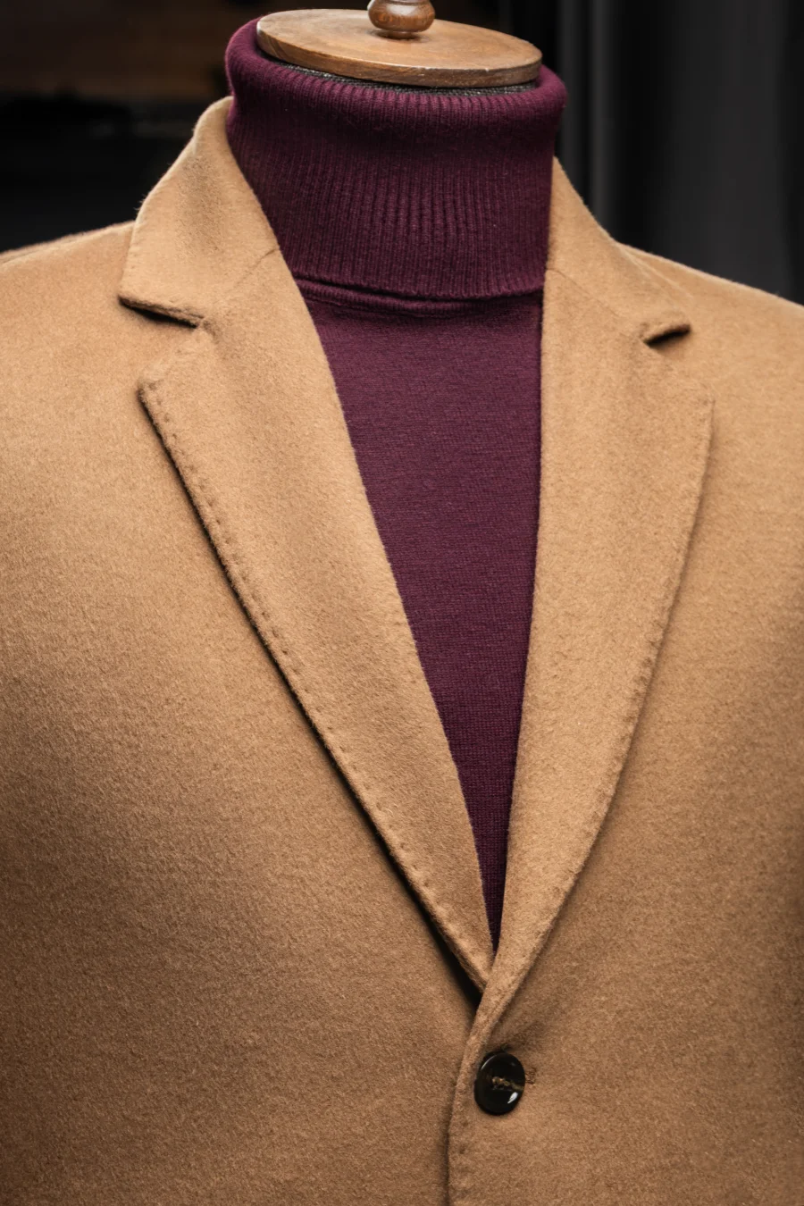 Пальто Пальто 4908 кэмел фото 2